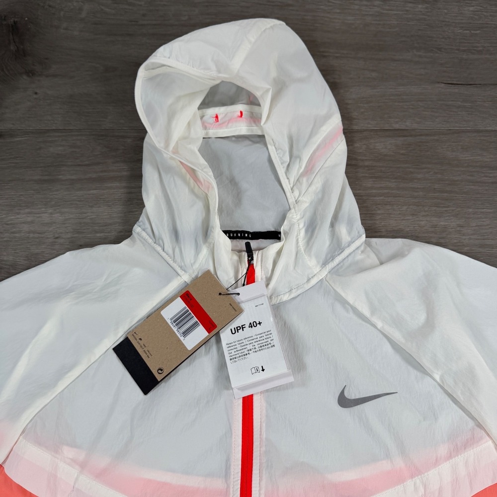 Nike Stride Repel UV Lightweight Running Jacket HV4548-133 Mens Large $125 - Picture 11 of 12